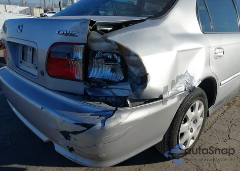 1999 Honda Civic Value Package from USA, damaged, VIN 2HGEJ6617XH523982